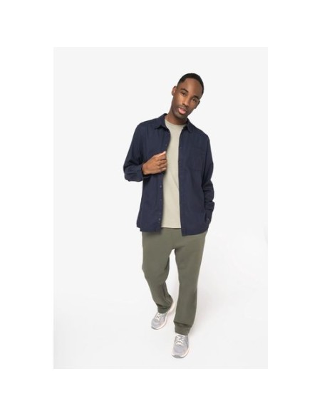 Camisa ecorresponsable de franela hombre
