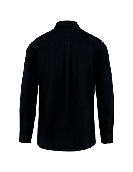 Camisa ecorresponsable de franela hombre