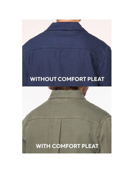 Chaqueta worker ecorresponsable efecto lavado hombre