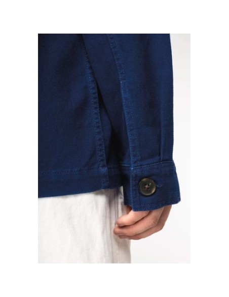 Chaqueta worker ecorresponsable efecto lavado hombre