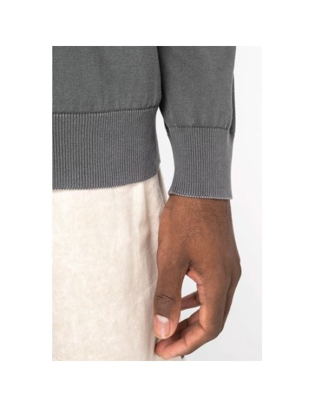 Jersey ecorresponsable efecto lavado cuello redondo hombre