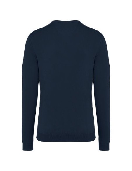 Jersey ecorresponsable efecto lavado cuello redondo hombre