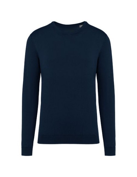 Jersey ecorresponsable efecto lavado cuello redondo hombre