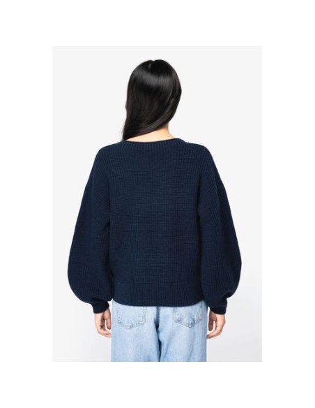 Jersey ecorresponsable de lana merina mujer