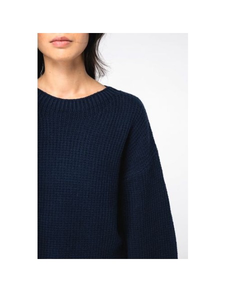 Jersey ecorresponsable de lana merina mujer