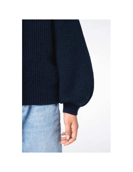 Jersey ecorresponsable de lana merina mujer