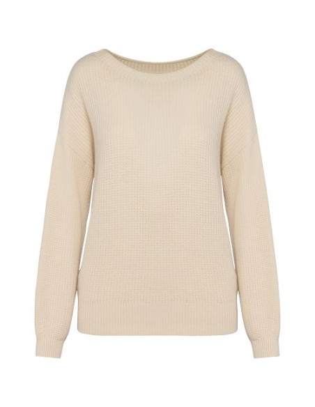 Jersey ecorresponsable de lana merina mujer