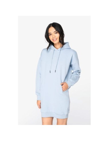Vestido tipo sudadera ecorresponsable con...
