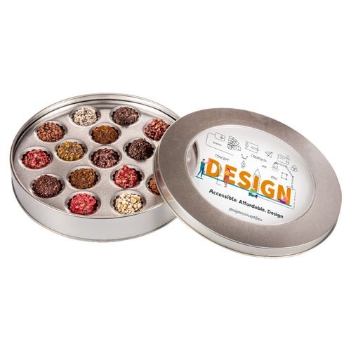 CAJA DE chocolates ART DECO 16