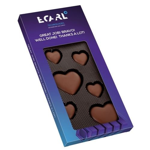 CORAZONES DE chocolate