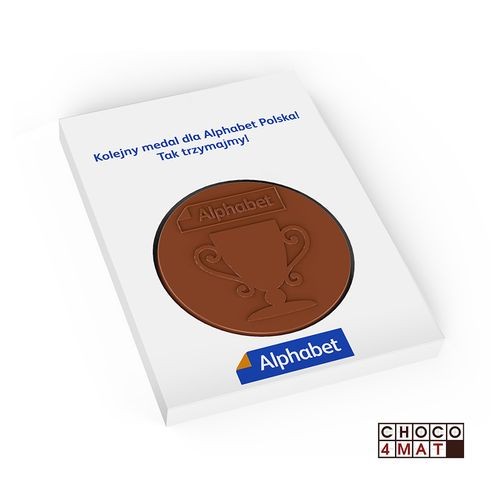 FORMA DE CHOCOLATE CHOCO4MAT MEDALLA...