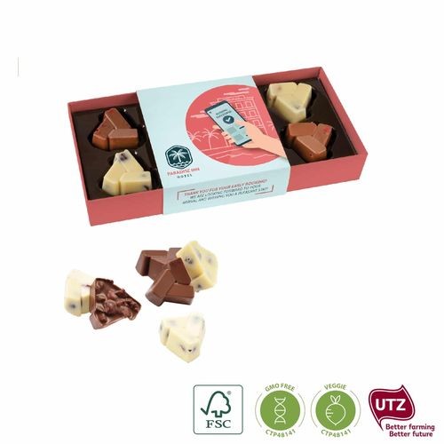 arándanos y nueces EN chocolate 8 piezas