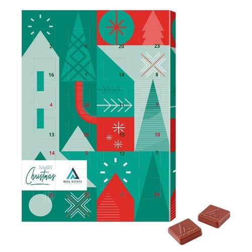 calendario de adviento CHOCO LOGO
