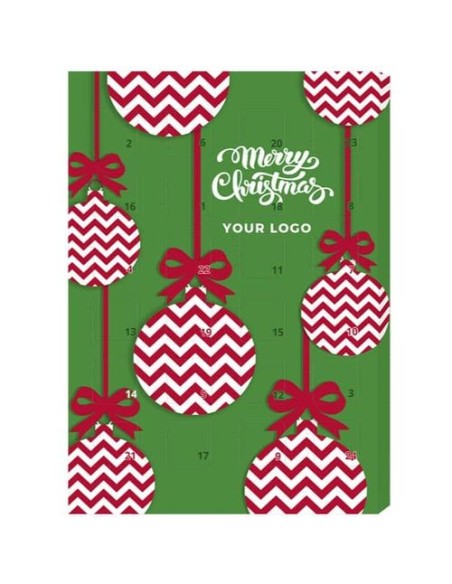 calendario de adviento CHOCO LOGO