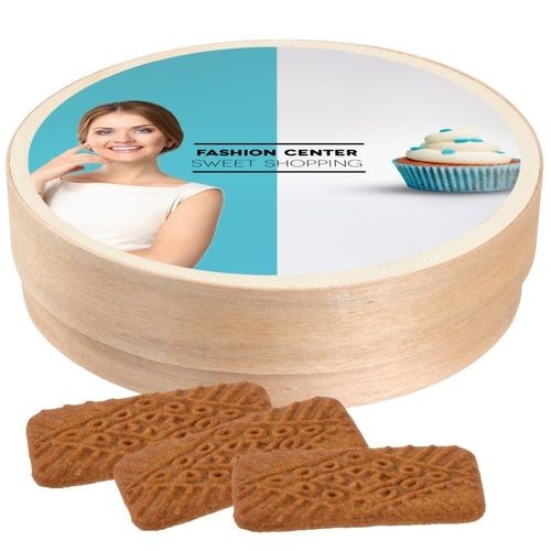 WOODEN BOX con DES GALLETAS...