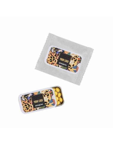 Dulces publicitarios lata SLIDE BOX MINIBAG