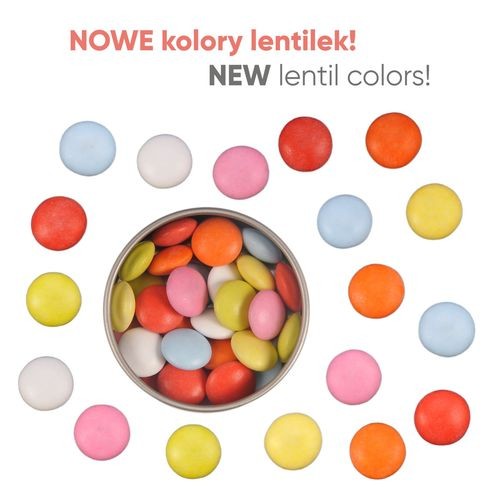 LENTAJAS de chocolate  12 piezas