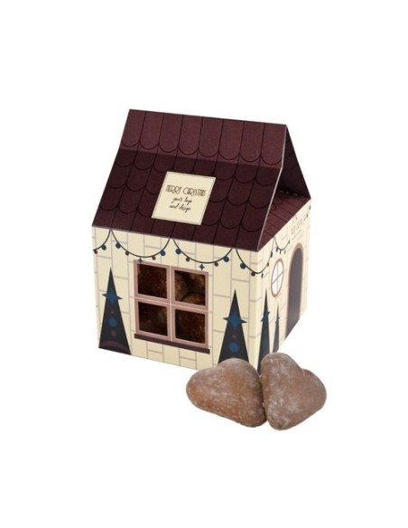 Pan de jengibre con LOGO CASA DE NAVIDAD