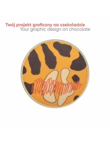 forma de chocolate CHOCO4MAT CIRCULO PRINT