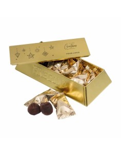 LA lata MÉTALLIQUE LINGOT DORO