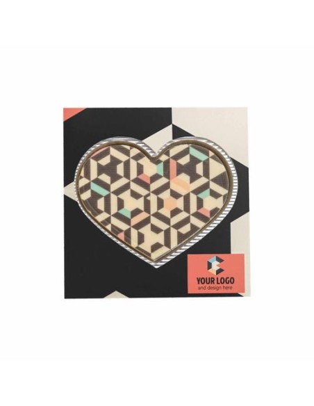 forma de chocolate CHOCO4MAT corazón PRINT