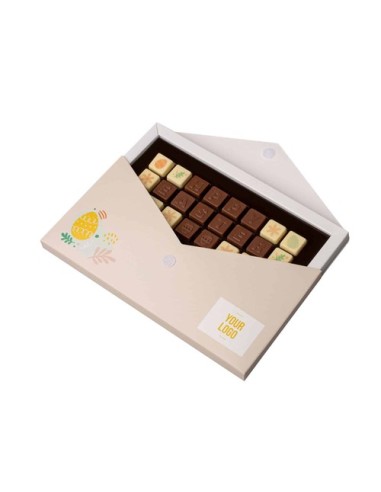 CHOCO TEXT 3 LINEAS en sobre