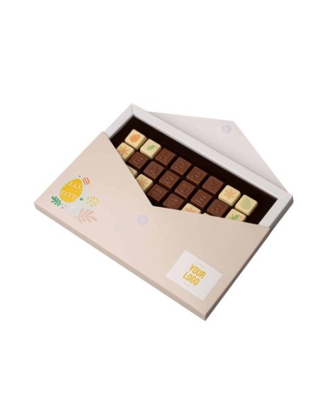 CHOCO TEXT 3 LINEAS en sobre