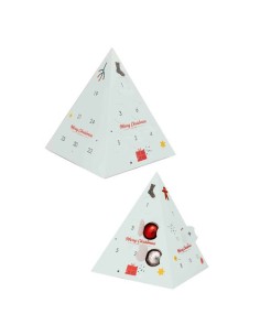 calendario de adviento pirámide