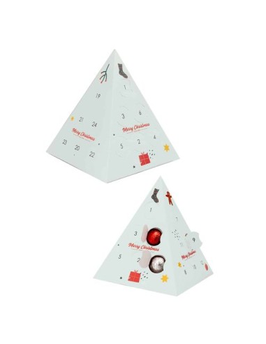 calendario de adviento pirámide