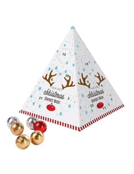 calendario de adviento pirámide