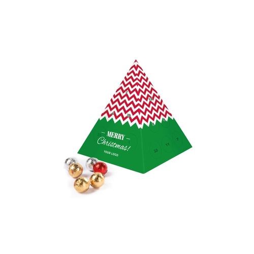 calendario de adviento pirámide