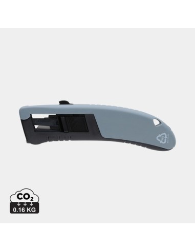 Cuchillo de seguridad retractil de plástico...