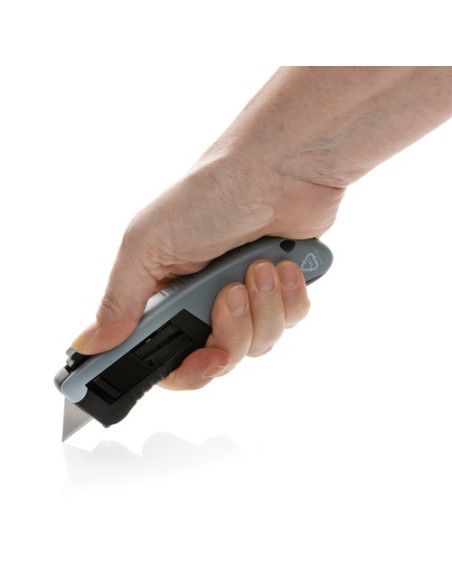 Cuchillo de seguridad retractil de plástico reciclado RCS