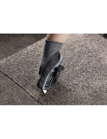 Cuchillo de seguridad retractil de plástico reciclado RCS