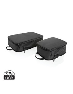Set 2 cubos de viaje compresión Swiss Peak Ridge AWARE RPET