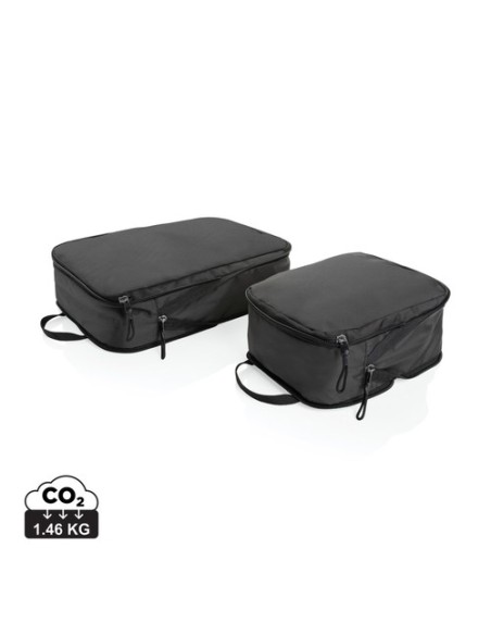 Set 2 cubos de viaje compresión Swiss Peak Ridge AWARE RPET