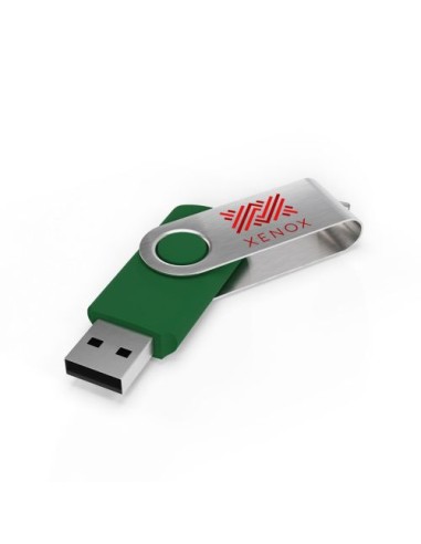 USB Stick Twister Green 2 GB Basic