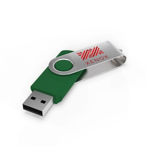 USB Stick Twister Green 2 GB Basic