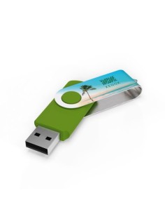 USB Stick Twister Lime Green 8 GB Basic 2