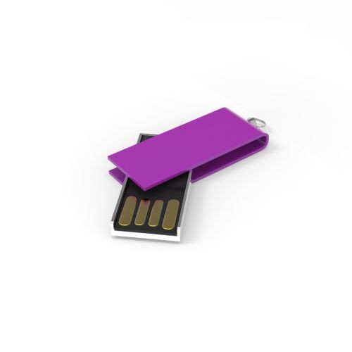 USB Stick Micro Twist Fuchsia 2 GB Basic