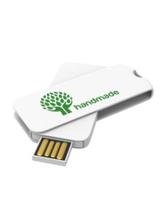 USB Stick Smart Twister Large White 2 GB Basic