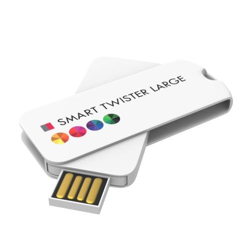 USB Stick Smart Twister Large White 2...