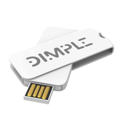 USB Stick Smart Twister Large White 2...