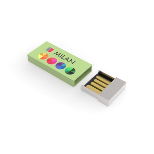 USB Stick Milan Lime Green 8 GB Basic