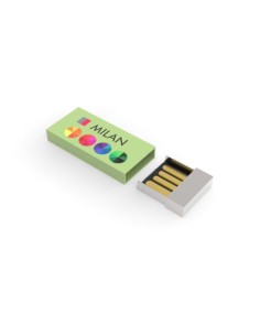 USB Stick Milan Lime Green 4 GB Premium