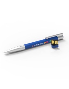 USB Pen Stockholm Blue Blue ink 16 GB Basic
