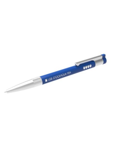 USB Pen Stockholm Blue Blue ink 8 GB Premium