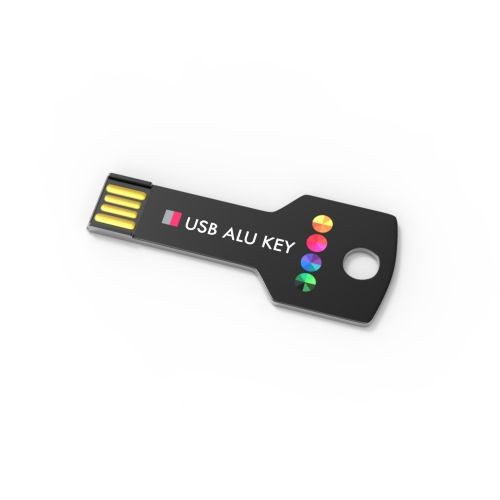USB Stick Alu Key Black 16 GB Basic