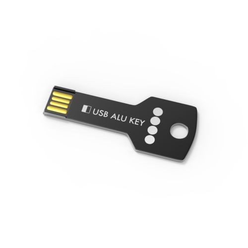 USB Stick Alu Key Black 16 GB Basic