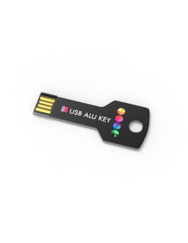 USB Stick Alu Key Black 2 GB Premium